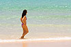 Girl In Bikini On The Beach At Tenerife