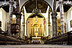 Interior Of An Old Spanish Colonial Style Church In Canary Islands