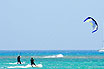 Kitesurfing Near The Coast Of Tenerife