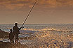 Ocean Fishing From The Rocks In Tenerife