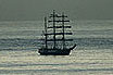 Sailling Ship Near Tenerife Canary Islands