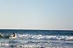 Surfers On Big Waves In Tenerife