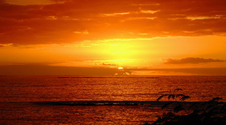 Apus de soare in Tenerife foto
